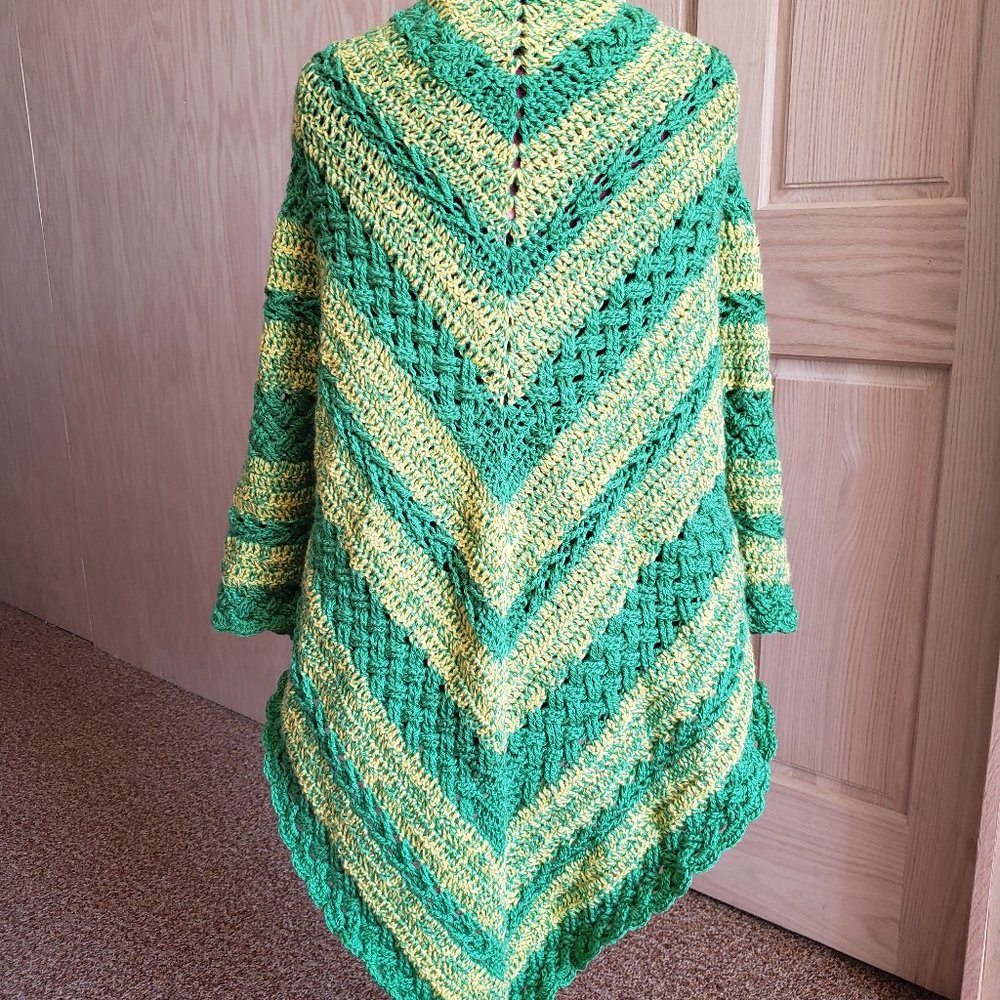 Abigail in green shawl